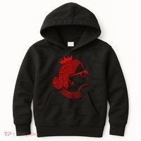 Ruth Bader Ginsburg Face Quotes Red Kids Hoodie thumb 0
