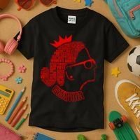 Ruth Bader Ginsburg Face Quotes Red Kids T-Shirt thumb 3