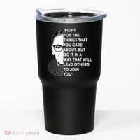 Ruth Bader Ginsburg Fight the Things You Care About Quote Tumbler thumb 0