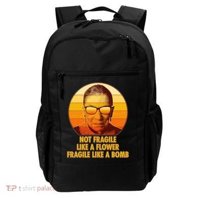 Ruth Bader Ginsburg Fragile Like A Bomb Tribute  Backpack