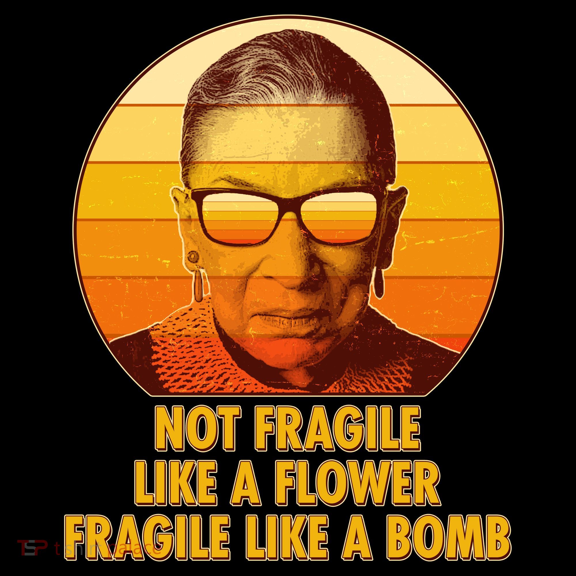 Ruth Bader Ginsburg Fragile Like A Bomb Tribute  Coffee Mug