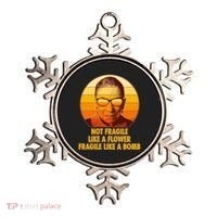 Ruth Bader Ginsburg Fragile Like A Bomb Tribute  Ornament thumb 0