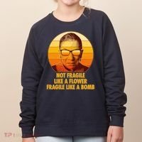 Ruth Bader Ginsburg Fragile Like A Bomb Tribute  Women's Sweatshirt thumb 0