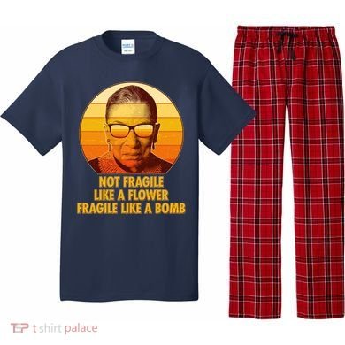 Ruth Bader Ginsburg Fragile Like A Bomb Tribute  Pajama Set