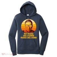 Ruth Bader Ginsburg Fragile Like A Bomb Tribute  Women's Hoodie thumb 0