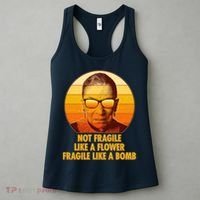 Ruth Bader Ginsburg Fragile Like A Bomb Tribute  Women's Tank Top thumb 3