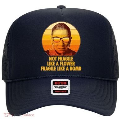 Ruth Bader Ginsburg Fragile Like A Bomb Tribute  Hat