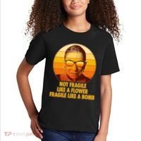 Ruth Bader Ginsburg Fragile Like A Bomb Tribute  Kids T-Shirt thumb 2