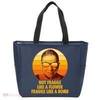 Ruth Bader Ginsburg Fragile Like A Bomb Tribute  Tote Bag thumb 0