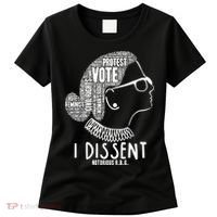Ruth Bader Ginsburg I Dissent Notorious RBG Tribute Quotes Women's T-Shirt thumb 0