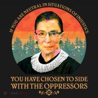 Ruth Bader Ginsburg Injustice Oppressors RBG Quote Ornament thumb 1