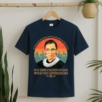 Ruth Bader Ginsburg Injustice Oppressors RBG Quote T-Shirt thumb 2