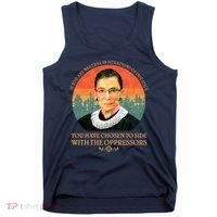 Ruth Bader Ginsburg Injustice Oppressors RBG Quote Tank Top thumb 0