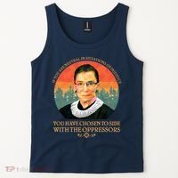 Ruth Bader Ginsburg Injustice Oppressors RBG Quote Tank Top thumb 2