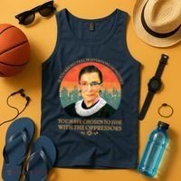 Ruth Bader Ginsburg Injustice Oppressors RBG Quote Tank Top thumb 4