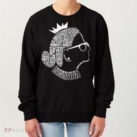 Ruth Bader Ginsburg Notorious RBG Quotes Women's Sweatshirt thumb 0