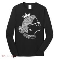 Ruth Bader Ginsburg Notorious RBG Quotes Long Sleeve Shirt thumb 0