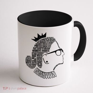 Ruth Bader Ginsburg Notorious RBG Quotes Coffee Mug back