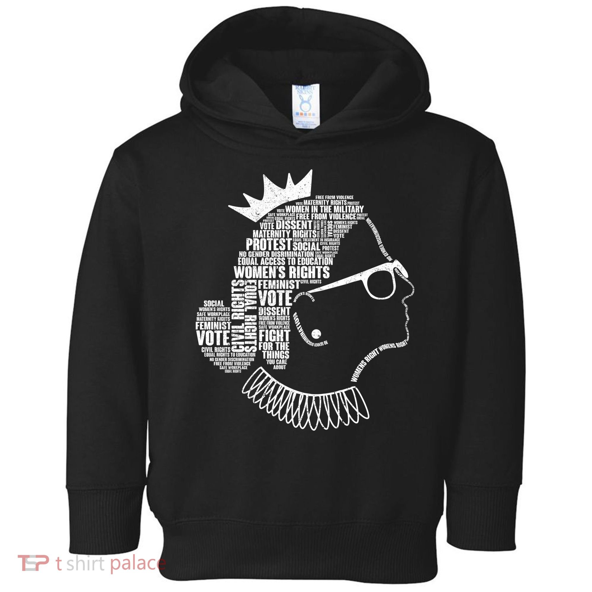 Ruth Bader Ginsburg Notorious RBG Quotes Toddler Hoodie