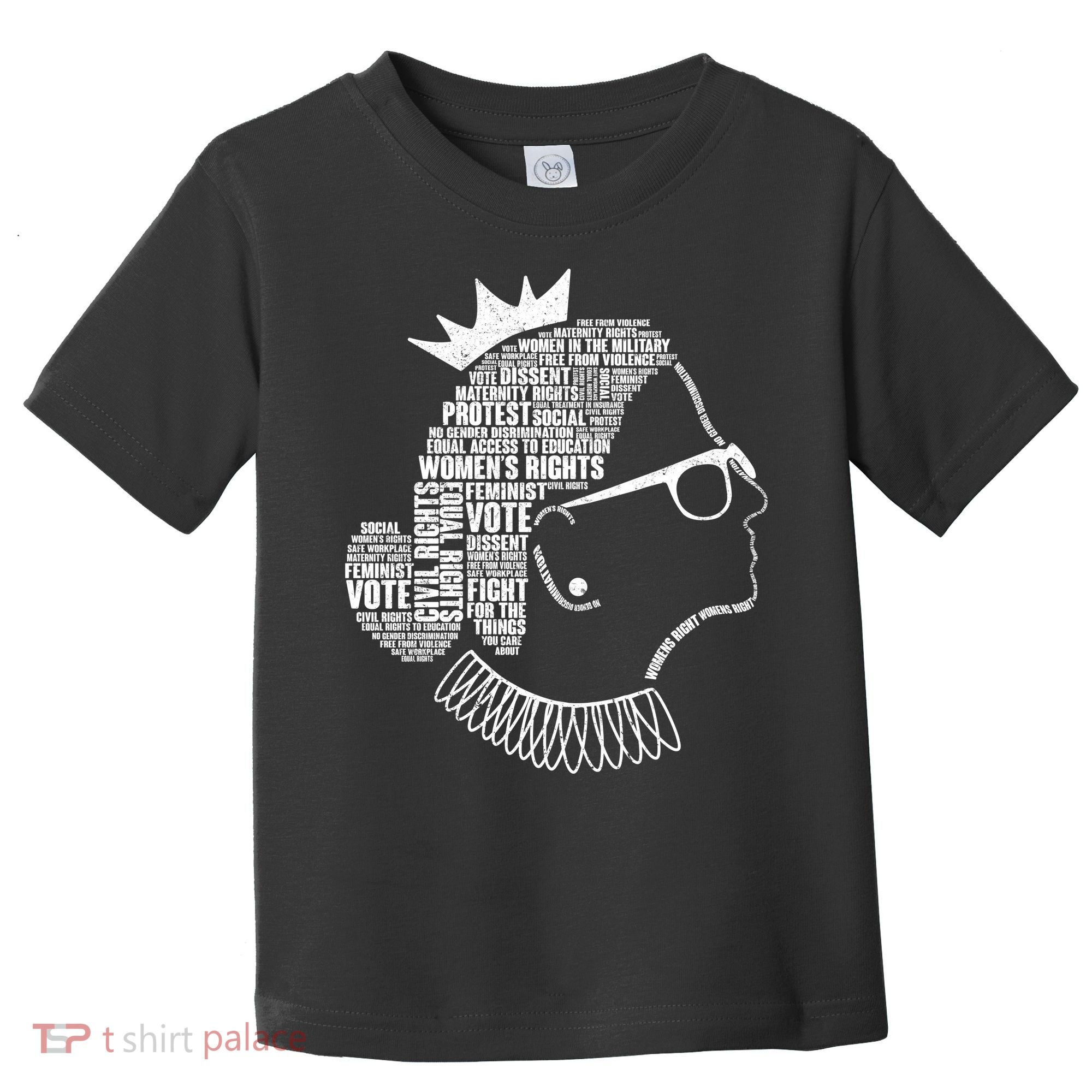 Ruth Bader Ginsburg Notorious RBG Quotes Toddler T-Shirt
