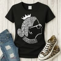 Ruth Bader Ginsburg Notorious RBG Quotes Women's T-Shirt thumb 3