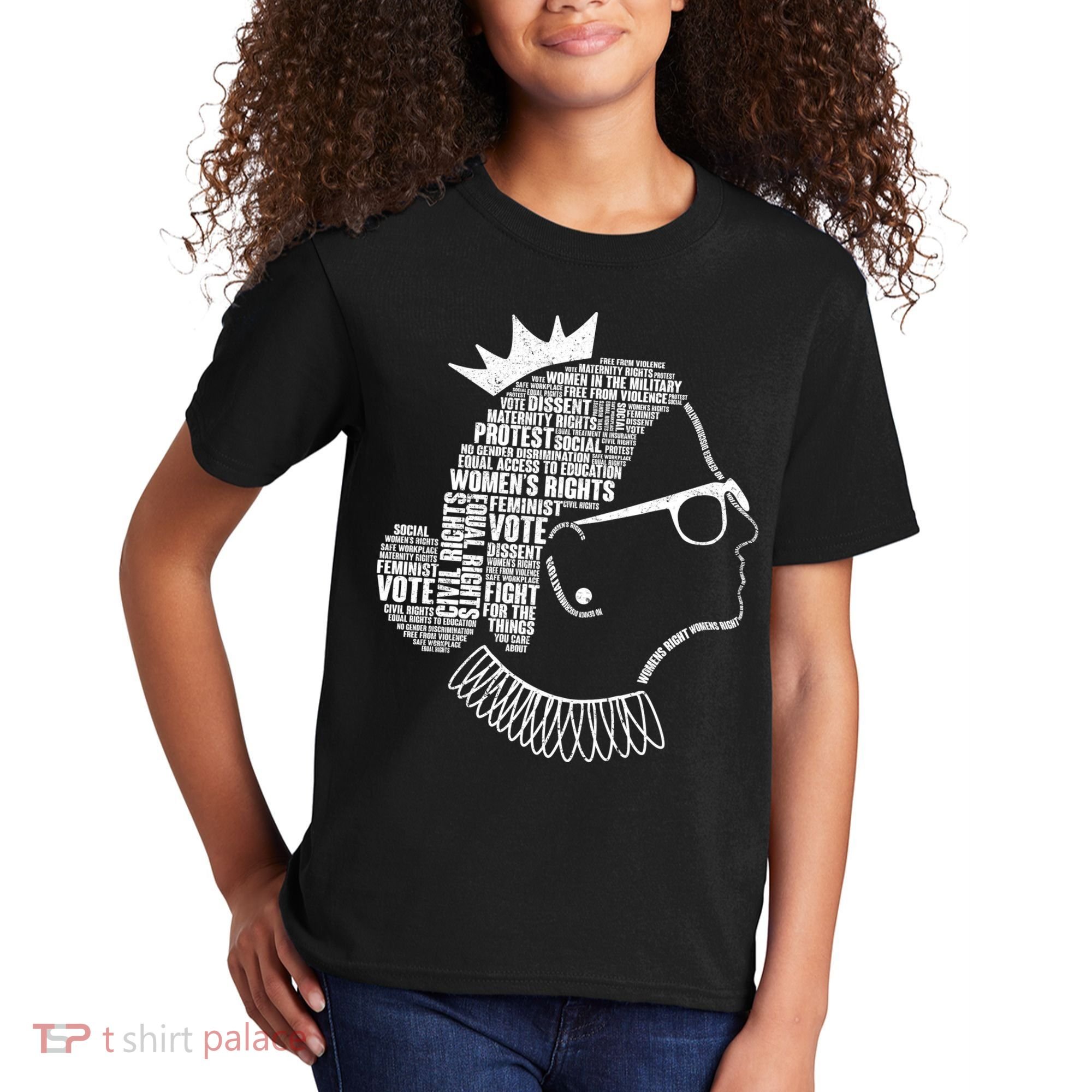 Ruth Bader Ginsburg Notorious RBG Quotes Kids T-Shirt