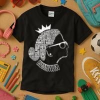 Ruth Bader Ginsburg Notorious RBG Quotes Kids T-Shirt thumb 3