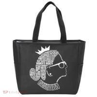 Ruth Bader Ginsburg Notorious RBG Quotes Tote Bag thumb 0