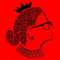 Ruth Bader Ginsburg Notorious RBG Quotes Santa Hat thumb 1