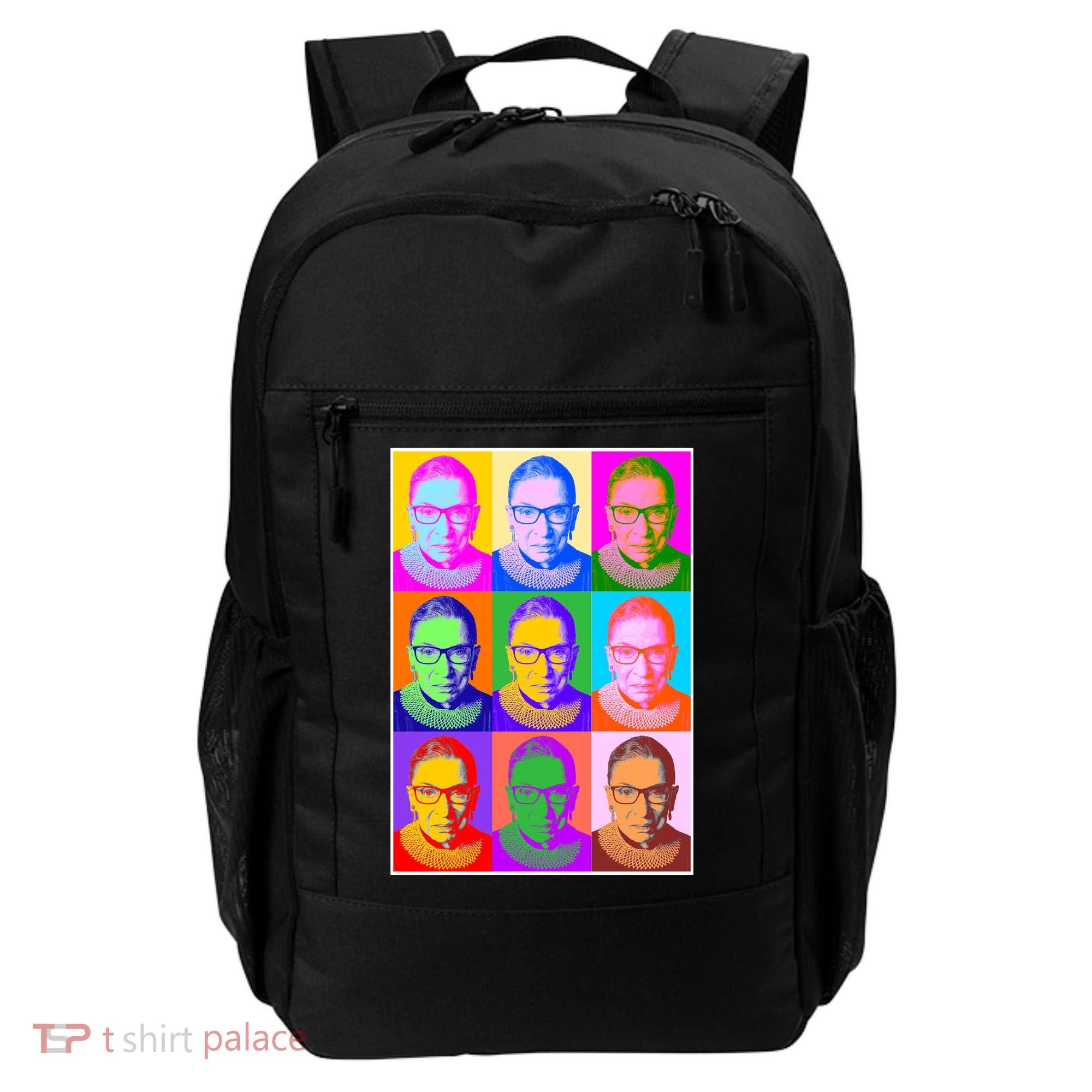 Ruth Bader Ginsburg RBG Pop Art Tribute Backpack