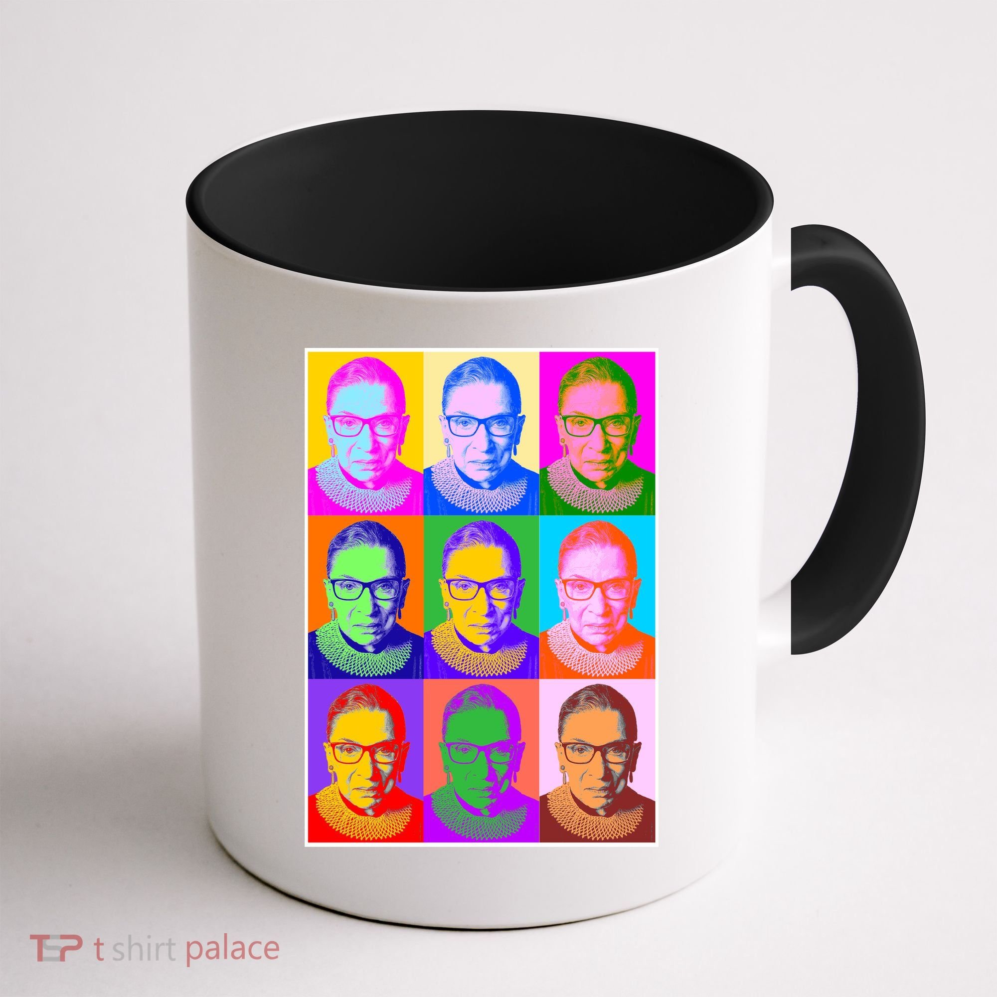Ruth Bader Ginsburg RBG Pop Art Tribute Coffee Mug