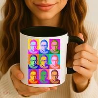 Ruth Bader Ginsburg RBG Pop Art Tribute Coffee Mug thumb 3