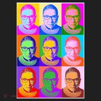Ruth Bader Ginsburg RBG Pop Art Tribute Beanie thumb 2