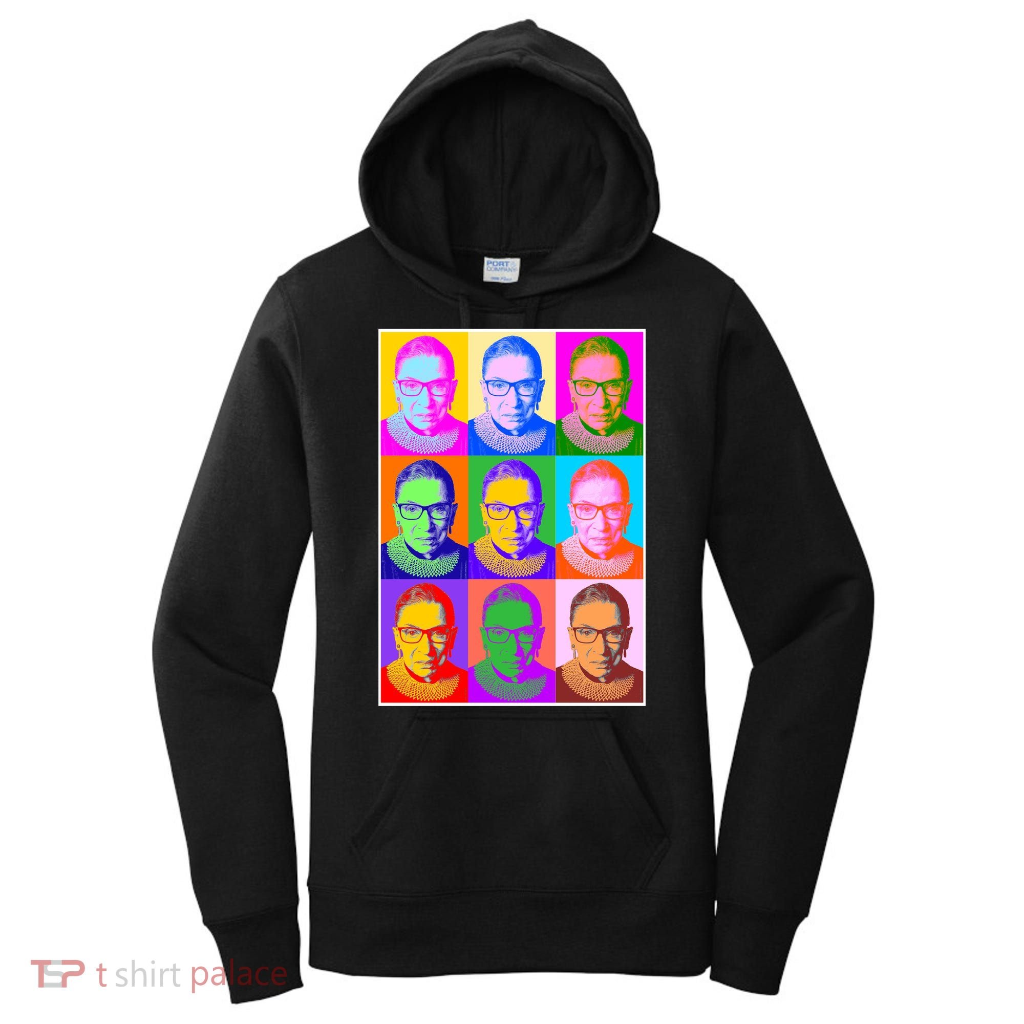 Ruth Bader Ginsburg RBG Pop Art Tribute Women's Hoodie
