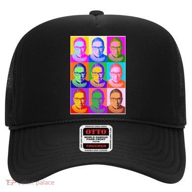 Ruth Bader Ginsburg RBG Pop Art Tribute Hat