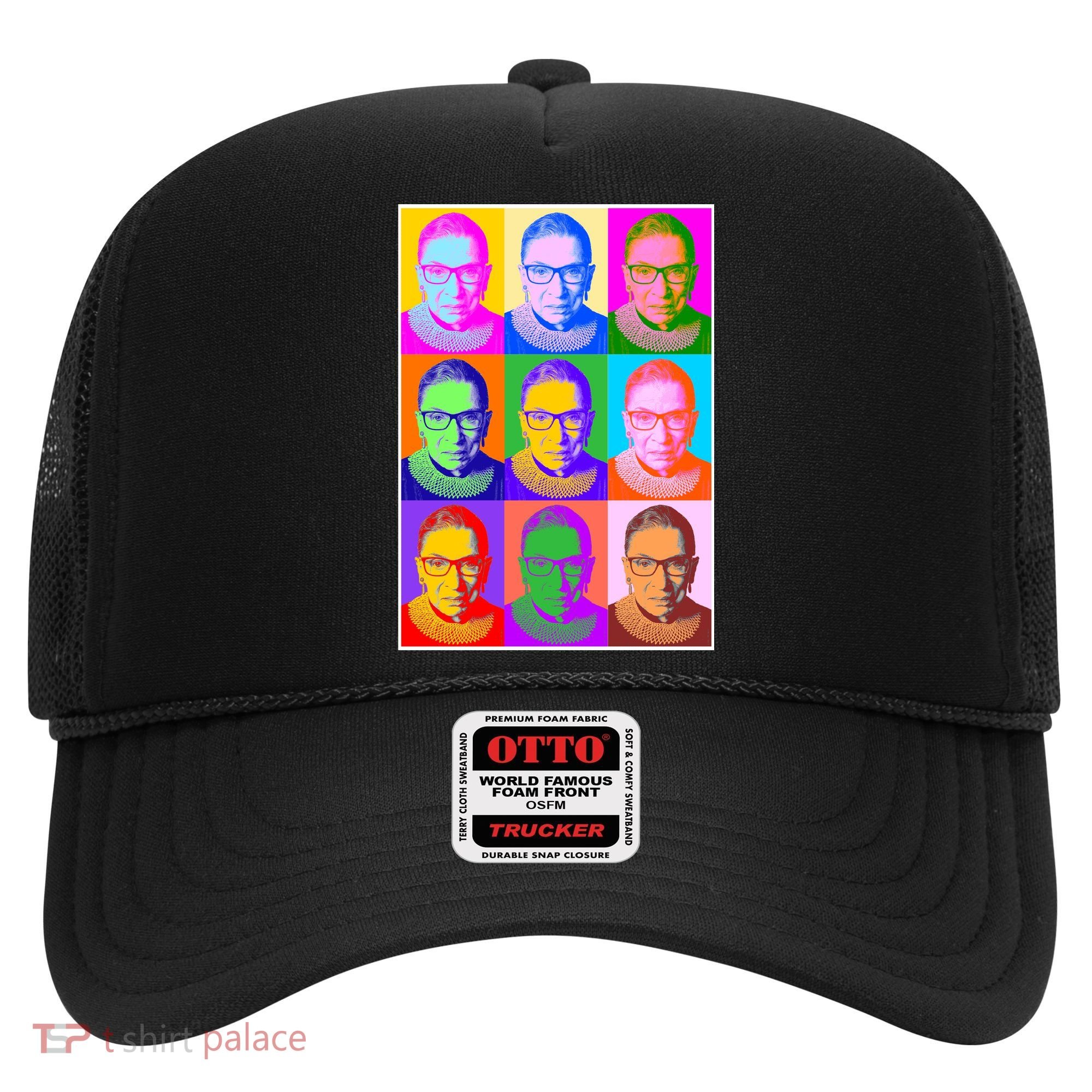 Ruth Bader Ginsburg RBG Pop Art Tribute Hat