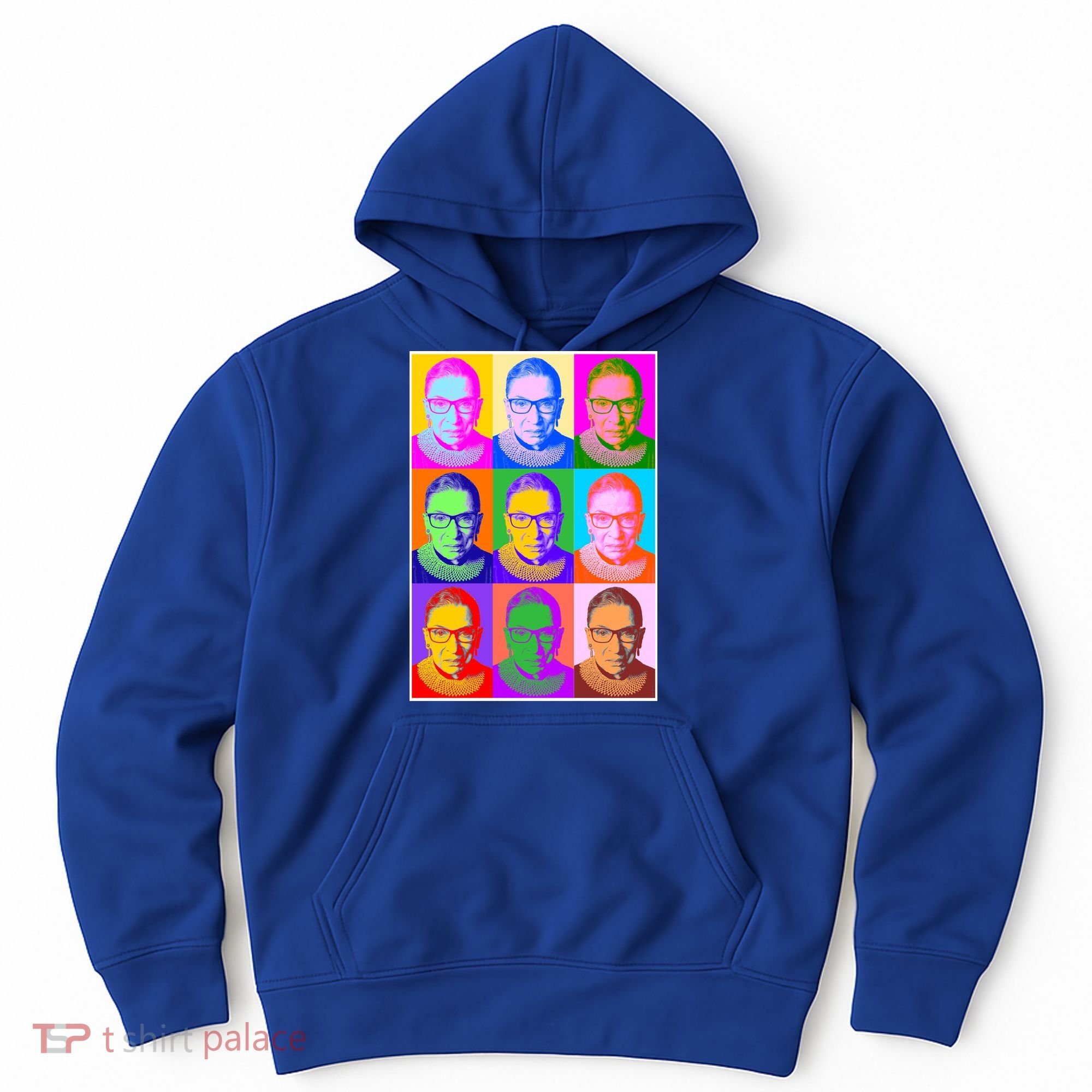 Ruth Bader Ginsburg RBG Pop Art Tribute Hoodie