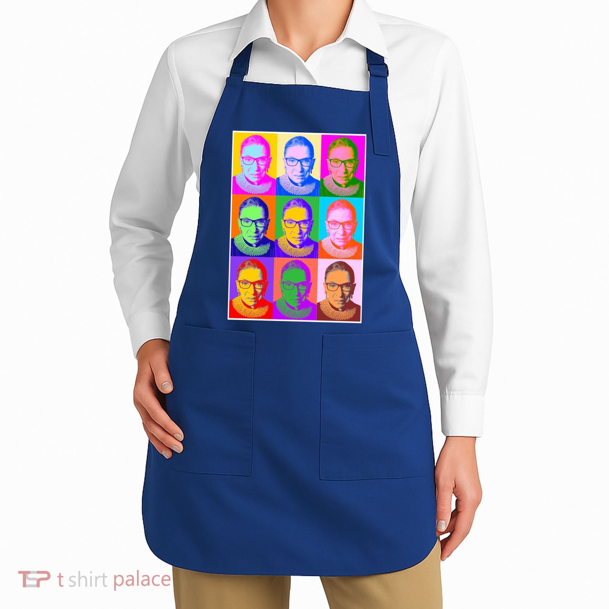 Ruth Bader Ginsburg RBG Pop Art Tribute Apron