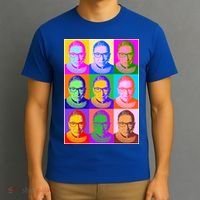 Ruth Bader Ginsburg RBG Pop Art Tribute T-Shirt thumb 3