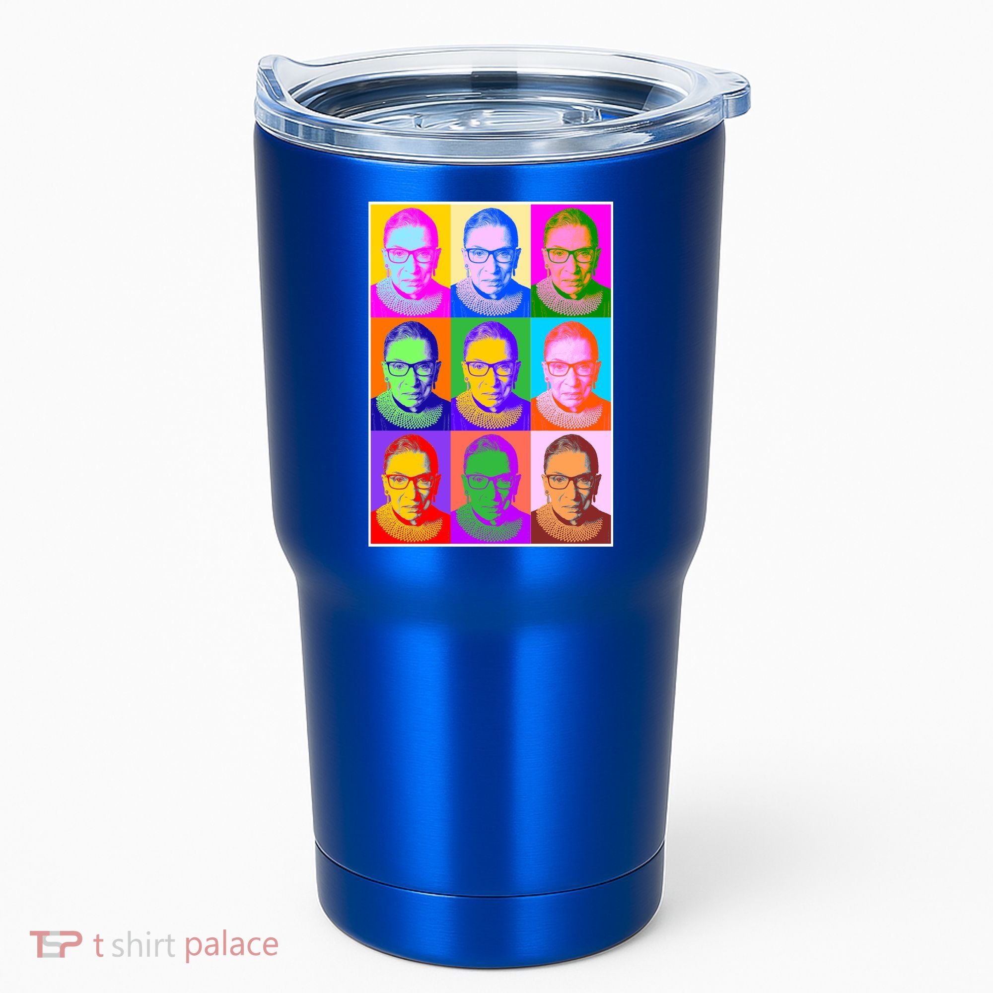 Ruth Bader Ginsburg RBG Pop Art Tribute Tumbler