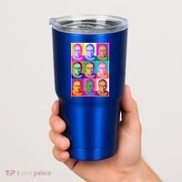 Ruth Bader Ginsburg RBG Pop Art Tribute Tumbler thumb 2