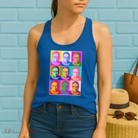 Ruth Bader Ginsburg RBG Pop Art Tribute Women's Tank Top thumb 2