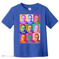 Ruth Bader Ginsburg RBG Pop Art Tribute Toddler T-Shirt thumb 0