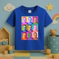 Ruth Bader Ginsburg RBG Pop Art Tribute Toddler T-Shirt thumb 3