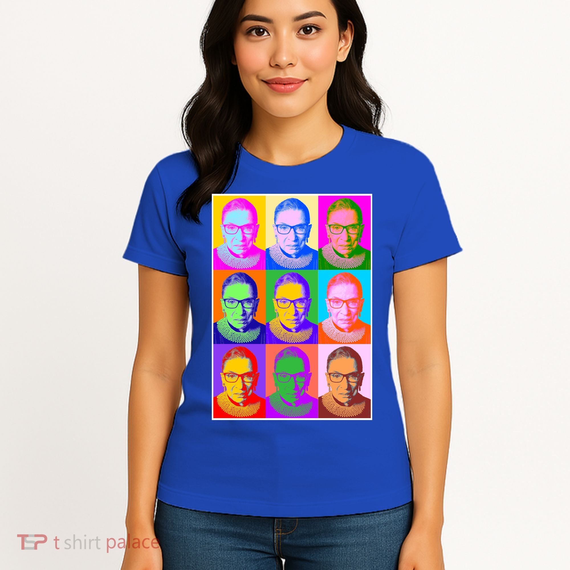 Ruth Bader Ginsburg RBG Pop Art Tribute Women's T-Shirt