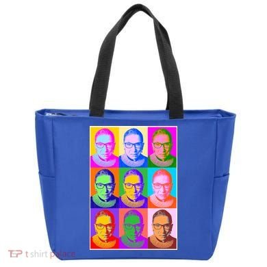 Ruth Bader Ginsburg RBG Pop Art Tribute Tote Bag