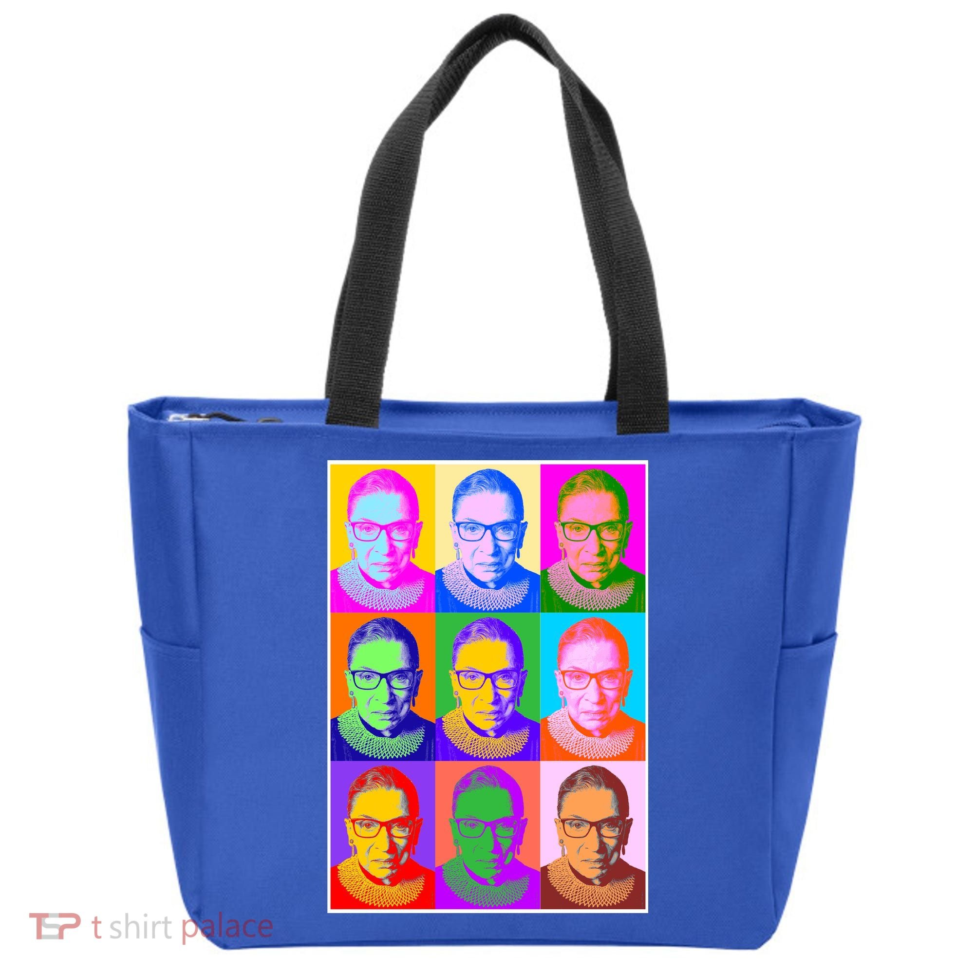 Ruth Bader Ginsburg RBG Pop Art Tribute Tote Bag