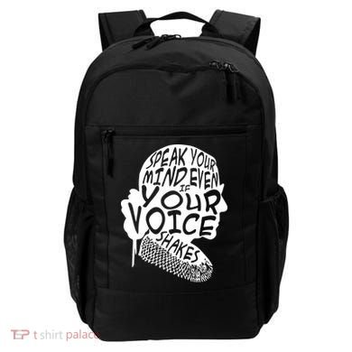 Ruth Bader Ginsburg Speak Your Mind  Backpack