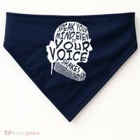 Ruth Bader Ginsburg Speak Your Mind  USA-Made Doggie Bandana thumb 0