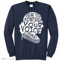 Ruth Bader Ginsburg Speak Your Mind  Sweatshirt thumb 0